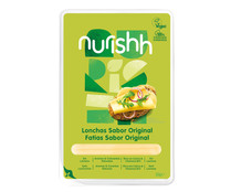 Especialidad vegana en lonchas sabor original / natural NURISHH 160 g.