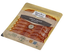 Lomo cruce Duroc, elaborado sin gluten ni lactosa, cortado en lonchas SÁNCHEZ ALCARAZ 100 g.