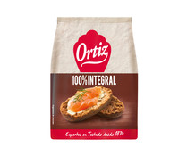 Panecillos integrales tostados ORTIZ 225 g.