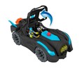 Batmóvil Power Reveal con luces ultravioleta y sonidos, incluye figura de Batman, FISHER PRICE Imaginext DC Super Friends MATTEL HGX96.