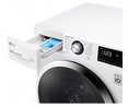 Lavadora secadora LG F4DV3109S2W, capacidad lavado/secado: 9KG-6KG, clasificación energética: E, 1400RPM, H: 85cm, A: 60cm, F: 56cm.