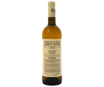 Vino blanco con denominación de origen Rías Baixas TERRAS GAUDA botella de 75 cl. Vino blanco con denominación de origen Rías Baixas TERRAS GAUDA botella de 75 cl.