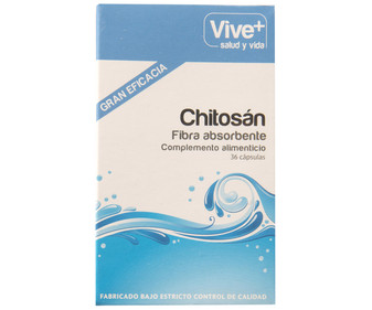 Complemento alimenticio chitosán 36Uds Complemento alimenticio chitosán 36Uds