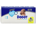 Pañales talla 1 para bebes de 2 a 5 kilogramos DODOT Sensitive 44 uds.