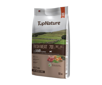 Alimento seco para perros con carne fresca de pollo (20 %) TOPNATURE 10 kg. Alimento seco para perros con carne fresca de pollo (20 %) TOPNATURE 10 kg.