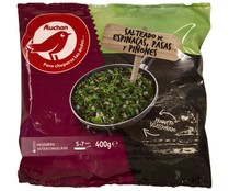 Salteado de espinacas, pasas y piñones PRODUCTO ALCAMPO 400 g.