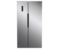 Frigor&iacute;fico americano CANDY CHSBSV 5172XN NO FROST, clasificaci&oacute;n energ&eacute;tica: F, H: 177cm, A: 90cm, F: 59cm, capacidad total: 442L.