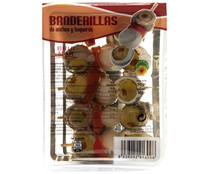 Banderilla anchoa y boquerón BRUI MAR 145 g.