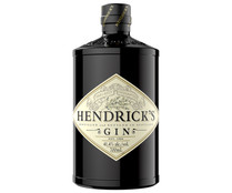 Ginebra escocesa premium HENDRICKS botella de 70 cl.