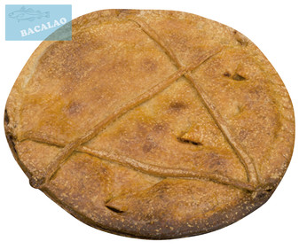 Empanada de bacalao 700 gramos Empanada de bacalao 700 gramos