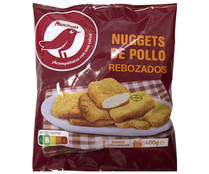 Nuggets de pollo rebozados y ultracongelados PRODUCTO ALCAMPO 400 g.