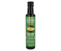 Aceite de aguacate virgen extra ecológico OLIVADO 250 ml.