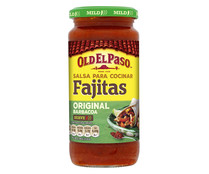 Salsa para fajitas con tomate, pimientos y cebolla OLD EL PASO 395 g.