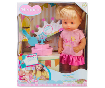 Muñeco bebé NENUCO Feliz Cumpleaños con accesorios. Muñeco bebé NENUCO Feliz Cumpleaños con accesorios.