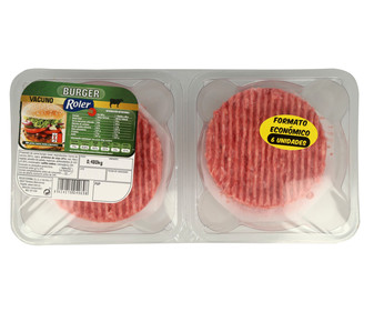 Burger meat de vacuno 6 x 80 gr. Burger meat de vacuno 6 x 80 gr.