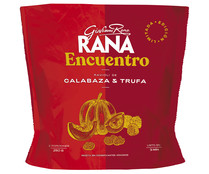 Raviolis de pasta fresca al huevo rellenos de calabaza y trufa RANA Encuentro 250 g.
