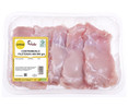 Contramuslos fileteados de pollo blanco UVESA bandeja