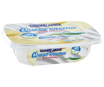 Queso de untar light natural RENY PICOT 200 g. Queso de untar light natural RENY PICOT 200 g.