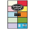 Folios de 10 colores básicos y pastel Din A4 80g, 100 hojas (10 hojas por color)  OCEAN'S WAVE.