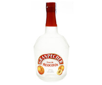 Licor con alcohol de melocotón GRANPECHER botella de 70 cl.