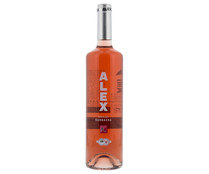 Vino rosado con denominación de origen Navarra ALEX botella de 75 cl.