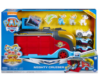 Conjunto de juego Autobús Mighty Cruiser Pups Super Paws, PATRULLA CANINA. Conjunto de juego Autobús Mighty Cruiser Pups Super Paws, PATRULLA CANINA.