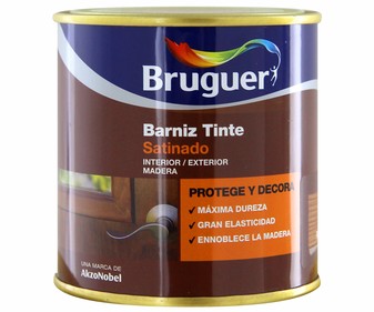 Barniz roble satinado 0,25L 1u Barniz roble satinado 0,25L 1u