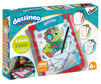 Juego de mesa Dessineo Personajes, DISET. Juego de mesa Dessineo Personajes, DISET.