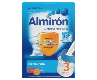 Leche (3) de crecimiento a partir de 12 meses ALMIRÓN 800 g. Leche (3) de crecimiento a partir de 12 meses ALMIRÓN 800 g.