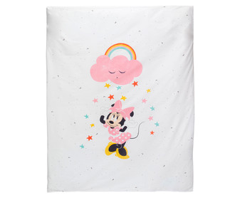 Juego de sábanas para cuna, 3 piezas, DISNEY MINNIE. Juego de sábanas para cuna, 3 piezas, DISNEY MINNIE.