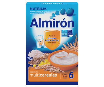 Papilla de multicereales a partir de 6 meses ALMIRÓN 500 g. Papilla de multicereales a partir de 6 meses ALMIRÓN 500 g.