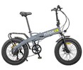 Bicicleta eléctrica NILOX J4 Plus, plegable, 250W, vel max 25km/h, ruedas 20", autonomía 70Km.