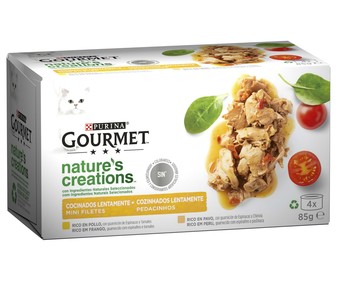 Alimento húmedo para gatos PURINA GOURMET 4 uds. x 85 g. Alimento húmedo para gatos PURINA GOURMET 4 uds. x 85 g.