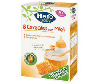 Papilla 8 cereales y miel 500 g Papilla 8 cereales y miel 500 g