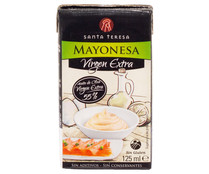 Salsa mayonesa con aceite de oliva virgen extra (55%) SANTA TERESA 125 ml.