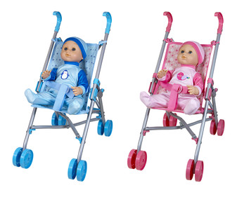 Muñeco bebé con carrito ONE TWO ALCAMPO | Alcampo Compra Online