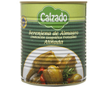 Berenjenas aliñadas de Almagro CALZADO lata de 420 g.