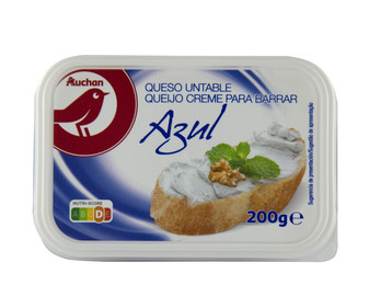 Queso de untar azul 200 g.