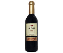 Vino tinto reserva con denominación de origen Valdepeñas VIÑA ALBALI botella de 37,5 cl.