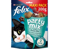 Snacks gatos Party Mix PURINA FÉLIX 200 g.