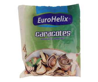Caracoles precocidos y ultracongelados EUROHELIX 400 g. Caracoles precocidos y ultracongelados EUROHELIX 400 g.