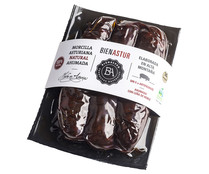 Morcilla asturiana ahumada de forma natural EL CUCO 300 g.
