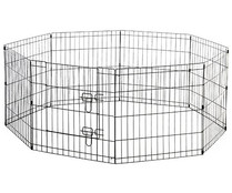 Parque para perros de 8 paneles RIBECAN Talla S