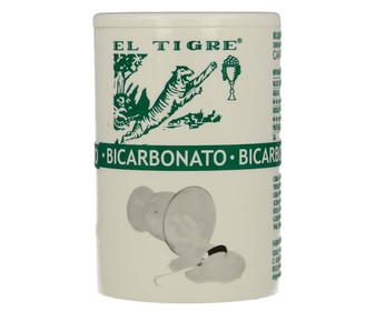 Bicarbonato sódico para uso alimenticio EL TIGRE 150 g. Bicarbonato sódico para uso alimenticio EL TIGRE 150 g.