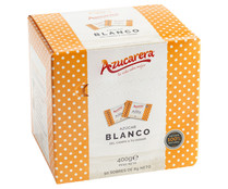 Azúcar blanco en sobres AZUCARERA 400 gr,