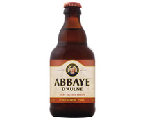 Cerveza rubia de abadía ABBAYE D'AULNE PREMIER CRU botella 33 cl. - Alcampo