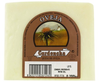 Queso de oveja tierno 200 gramos Queso de oveja tierno 200 gramos