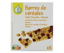 Cereales en barrita PRODUCTO ECONÓMICO ALCAMPO barrita  21 gr. Pack 6 unidades