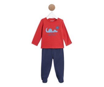 Pijama de algodón para bebé IN EXTENSO, talla 86. Pijama de algodón para bebé IN EXTENSO, talla 86.