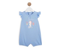 Pijama pelele de algodón para bebé IN EXTENSO, talla 56.